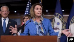 Lãnh đạo Đảng Dân chủ tại Hạ viện Mỹ Nancy Pelosi.