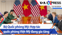 Bộ Quốc phòng Mỹ: Hợp tác quốc phòng Việt-Mỹ đang gia tăng | Truyền hình VOA 12/10/24