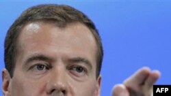 Tổng thống Nga Dmitry Medvedev