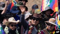 Bolivia Morales March