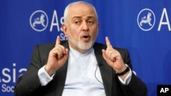 Ngoại trưởng Iran Mohammad Javad Zarif.