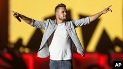 Foto Achiv: Liam Payne, manm gwoup One Direction pefome nan San Diego, Kalifoni, 9 Jiye, 2015. 