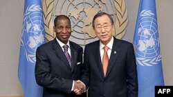 Ông Ban Ki-moon nói rằng ông rất lo ngại trước lời kêu gọi tấn công vào khách sạn nơi ông Alassane Ouattara đang làm việc.