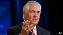 Ngoại trưởng Mỹ Rex Tillerson.