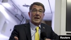 Bộ trưởng Quốc phòng Mỹ Ashton Carter.