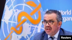 Tổng giám đốc Tổ chức Y tế Thế giới (WHO) Tedros Adhanom Ghebreyesus.