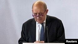 Ngoại trưởng Pháp Jean-Yves Le Drian. 