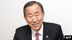 Tổng Thư Ký Liên Hiệp Quốc Ban Ki-moon nói ông hân hạnh đệ đơn tái ứng cử