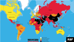 RSF liệt Việt Nam là điểm đen về tự do báo chí năm 2018.