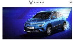 Mẫu ô tô điện VinFast VF e34 được hãng mở bán hôm 24/3/2021.