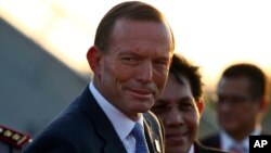 Thủ tướng Australia Tony Abbott cam kết cải thiện các mối quan hệ với Jakarta