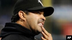 Ông Ozzie Guillen, quản trị viên đội bóng chày Marlins Miami