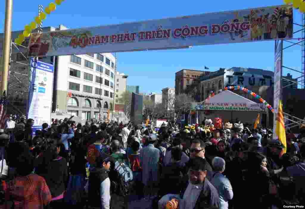 Hội Tết Ất Mùi San Francisco tổ chức vào ngày thứ Bảy 14/2/2015 (ảnh Bùi Văn Phú) 