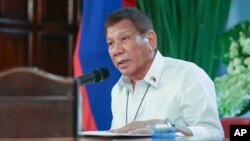 Tổng thống Philippines, Rodrigo Duterte.