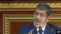 Tổng thống Ai Cập Mohamed Morsi. 