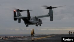 Một chiếc MV-22 Osprey. 