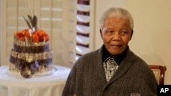 Cựu Tổng thống Nam Phi Nelson Mandela.