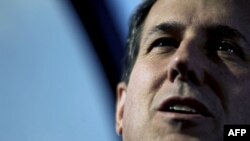 Ứng cử viên tổng thống đảng Cộng hòa, cựu thượng nghị sỹ Rick Santorum