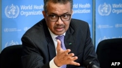 Tổng giám đốc WHO Tedros Adhanom Ghebreyesus.