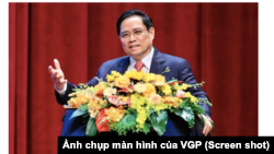 Thủ tướng Việt Nam Phạm Minh Chính.