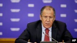 Ngoại trưởng Nga Sergei Lavrov.