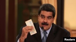 Tổng thống Venezuela Nicolas Maduro.