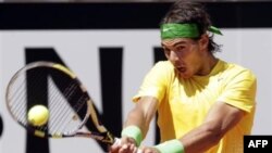 Ngôi sao quần vợt Tây Ban Nha Rafael Nadal