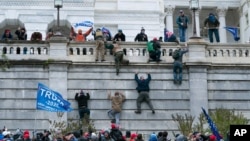 Điện Capitol ở Washington bị những người biểu tình tấn công vào ngày 6/1/2021. 