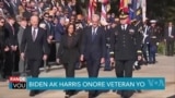 Jounen Ansyen Konbatan: Biden, Harris Onore Veteran yo
