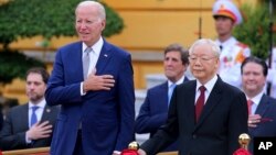 Ông Trọng cùng Tổng thống Biden đã đưa quan hệ Việt-Mỹ lên cấp độ cao nhất