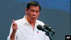 Tổng thống Philippines Duterte cho biết ông không muốn bất cứ sự “áp đặt cứng nhắc nào” về vấn đề Biển Đông.