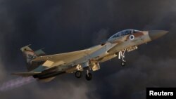 Máy bay chiến đấu F-15 của Israel. (Ảnh tư liệu)