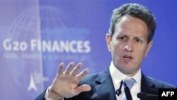 Bộ trưởng Tài chánh Hoa Kỳ Timothy Geithner (ảnh tư liệu)