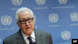 Ðặc sứ LHQ và Liên đoàn Ả Rập cho vụ xung đột Syria Lakhdar Brahimi.