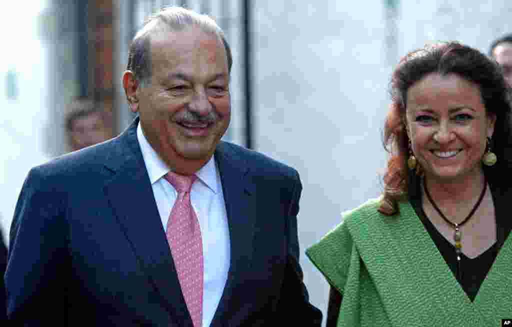 Ông Carlos Slim, 73 tuổi, tài sản: 73 tỉ.