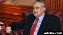 Bộ trưởng Tài chính Pakistan Ishaq Dar.