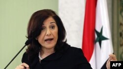 Cố vấn tổng thống Syria Buthaina Shaaban