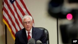 Ngoại trưởng Hoa Kỳ Rex Tillerson