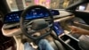 FILE - The dashboard of a Lucid Air electric vehicle sits on display inside a showroom in White Plains, New York, Feb. 9, 2023. 