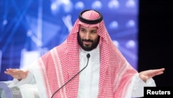 Thái tử Ả Rập Xê Út Mohammed bin Salman.