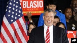 Thị trưởng tân cử New York Bill de Blasio