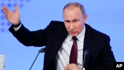 Tổng thống Nga Vladimir Putin.