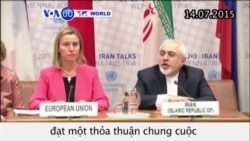 Cường quốc thế giới và Iran đạt thoả thuận hạt nhân lịch sử (VOA60)