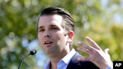 Con trai Tổng thống Donald Trump, ông Donald Trump Jr.