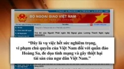 VN phản đối TQ bắn cháy tàu cá của ngư dân