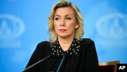 Người phát ngôn Bộ Ngoại giao Nga Maria Zakharova