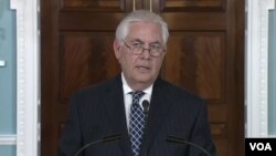 Ngoại trưởng Hoa Kỳ Rex Tillerson.