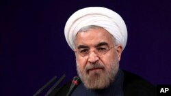 Tổng thống Iran Hasan Rouhani.