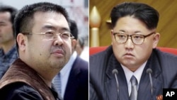 Ông Kim Jong Nam và người anh em cùng cha khác mẹ, lãnh tụ Bắc Hàn Kim Jong Un.