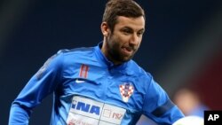 Thủ quân của đội tuyển Croatia Darijo Srna.